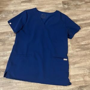 Figs Electric blue scrub set. Size small.